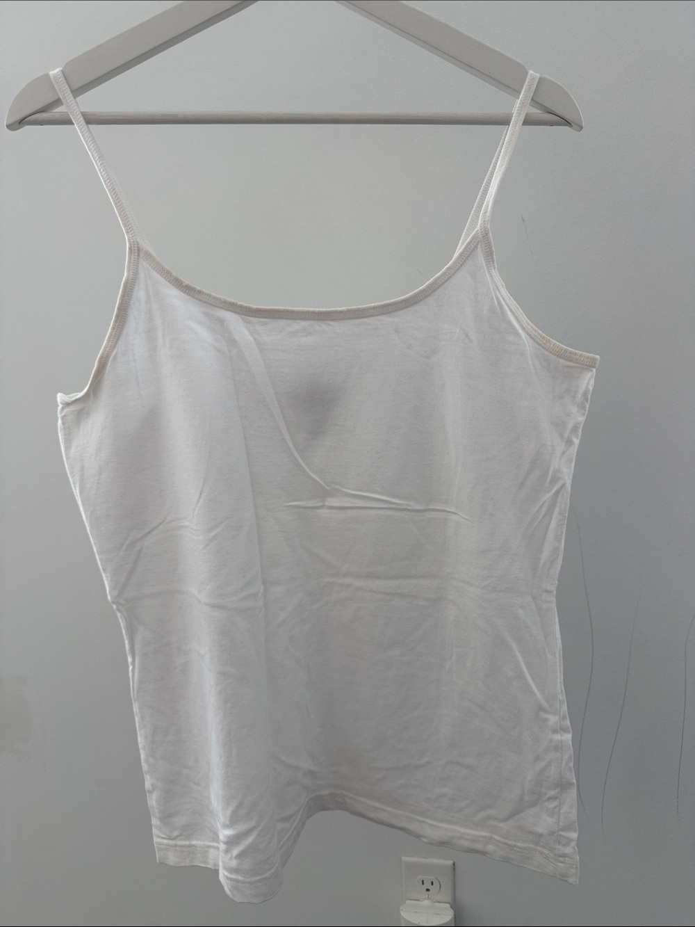 Route 66 White Spaghetti Strap Camisole